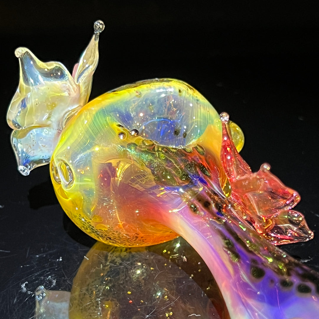 Butterfly Spoon Glass Pipe Street Kitty Glass   