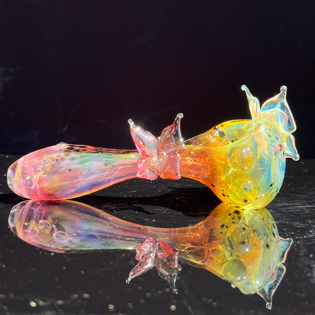 Butterfly Spoon Glass Pipe Street Kitty Glass   