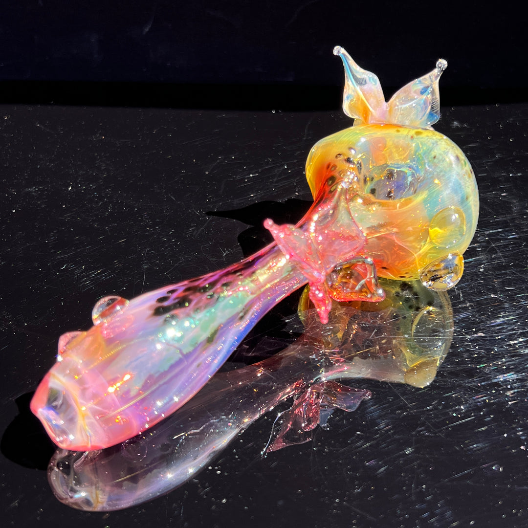 Butterfly Spoon Glass Pipe Street Kitty Glass   