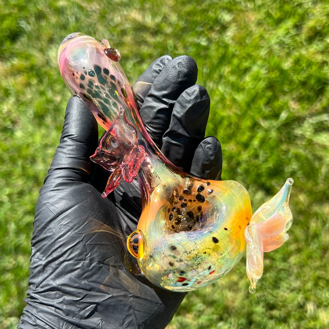 Butterfly Spoon Glass Pipe Street Kitty Glass   