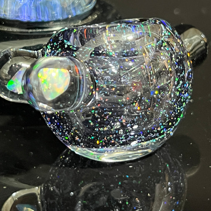 Dicro Opal Marble Spoon Glass Pipe TG   
