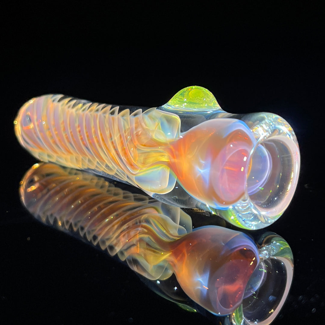 Thick Fume Chillum Glass Pipe Chuck Glass   