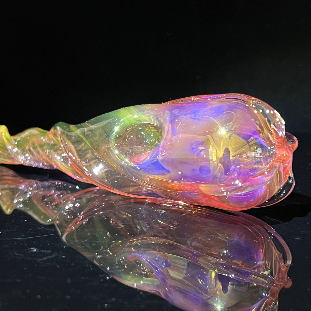 Unicorn Twist Pipe Glass Pipe Street Kitty Glass   