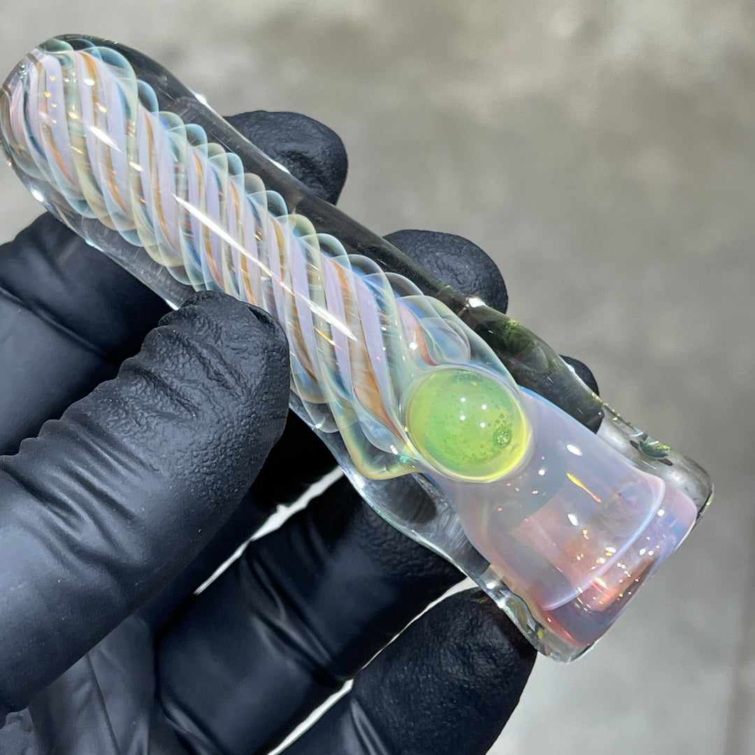 Thick Fume Chillum Glass Pipe Chuck Glass   