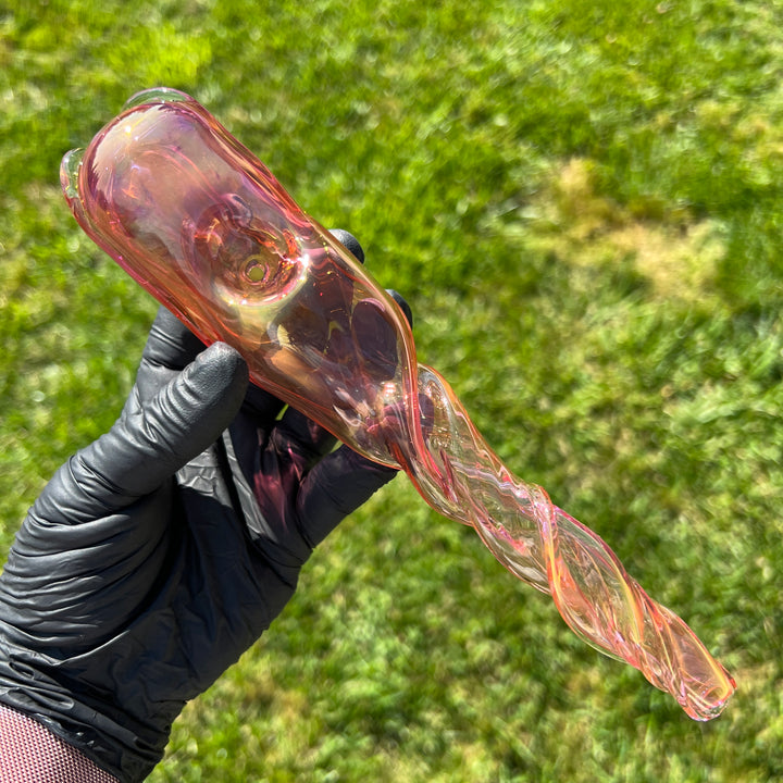 Unicorn Twist Pipe Glass Pipe Street Kitty Glass   