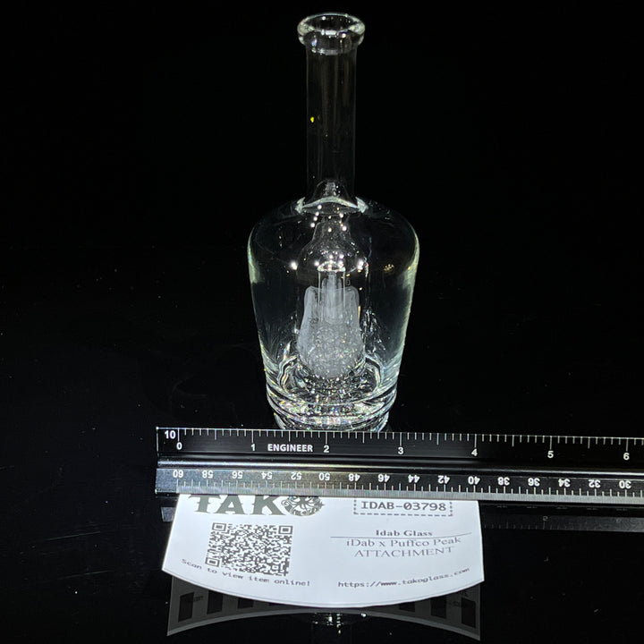 iDab x Puffco Peak ATTACHMENT Glass Pipe Idab Glass   