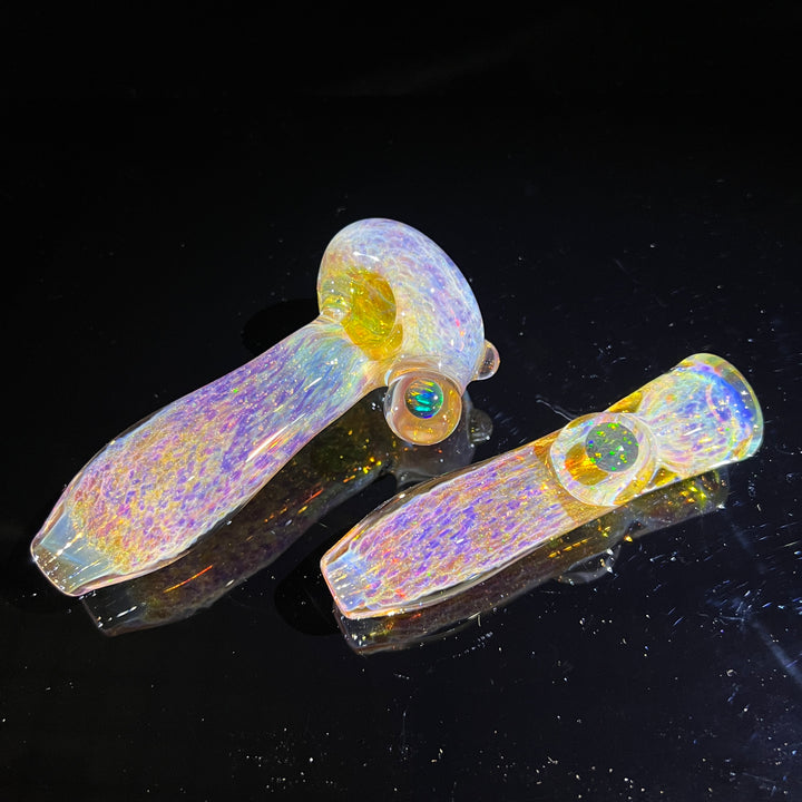 Purple Ghost Black Planet Opal Combo Glass Pipe Tako Glass   