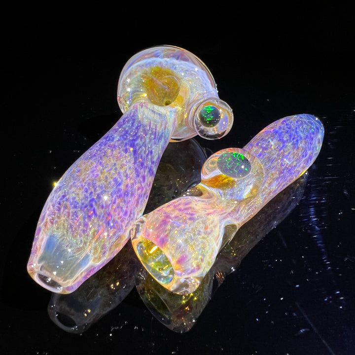 Purple Ghost Black Planet Opal Combo Glass Pipe Tako Glass   