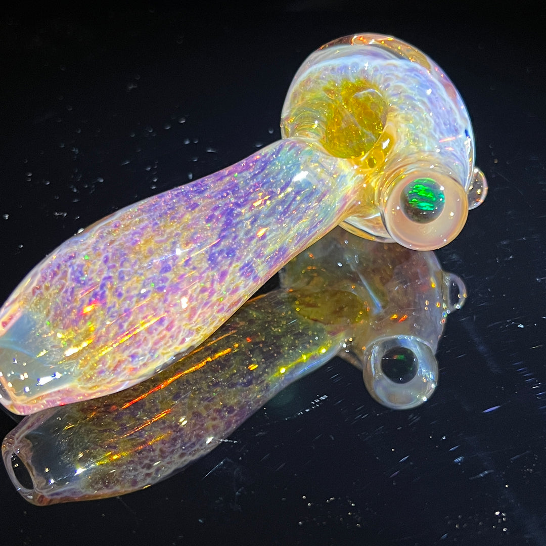 Purple Ghost Black Planet Opal Combo Glass Pipe Tako Glass   