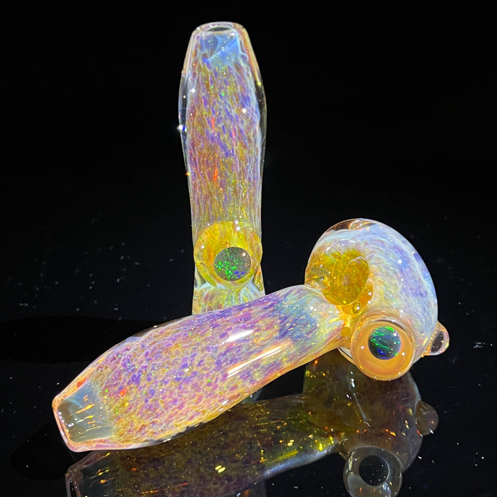 Purple Ghost Black Planet Opal Combo Glass Pipe Tako Glass   