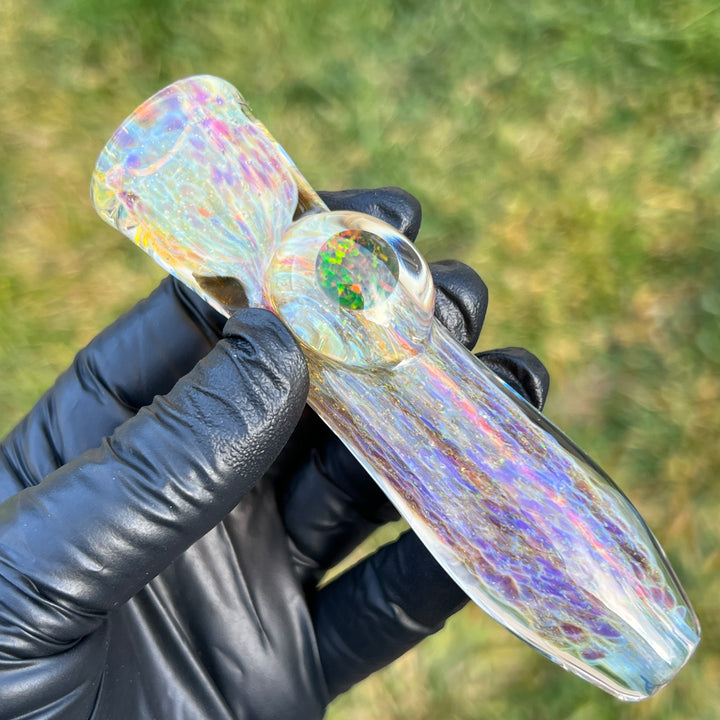 Purple Ghost Black Planet Opal Combo Glass Pipe Tako Glass   