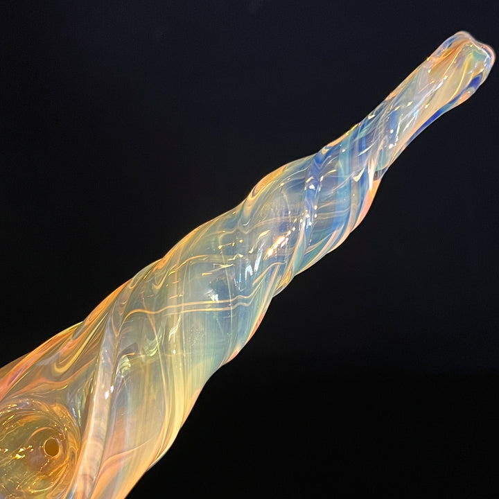 Unicorn Twist Pipe Glass Pipe Street Kitty Glass   