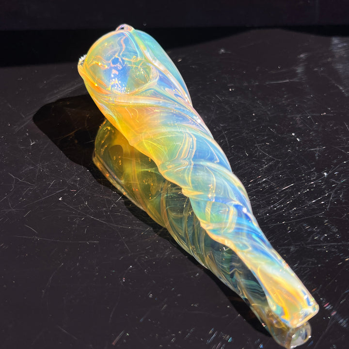 Unicorn Twist Pipe Glass Pipe Street Kitty Glass   