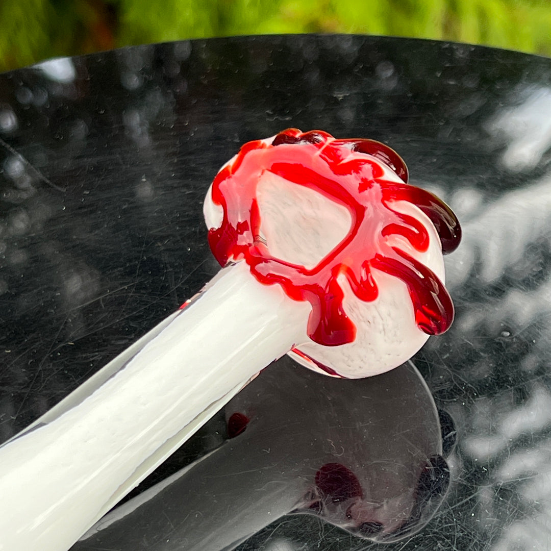 Blood Drip Pipe Glass Pipe Beezy Glass   