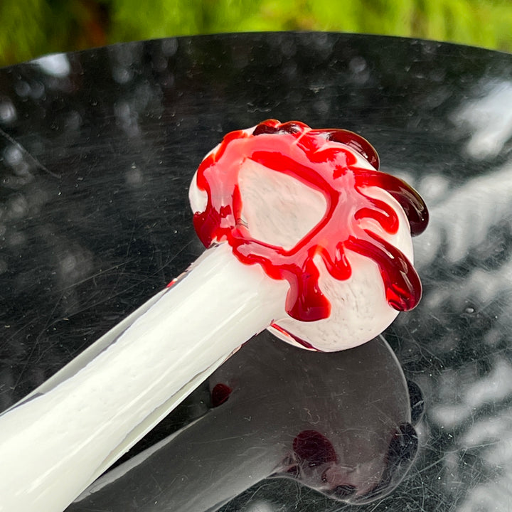 Blood Drip Pipe Glass Pipe Beezy Glass   