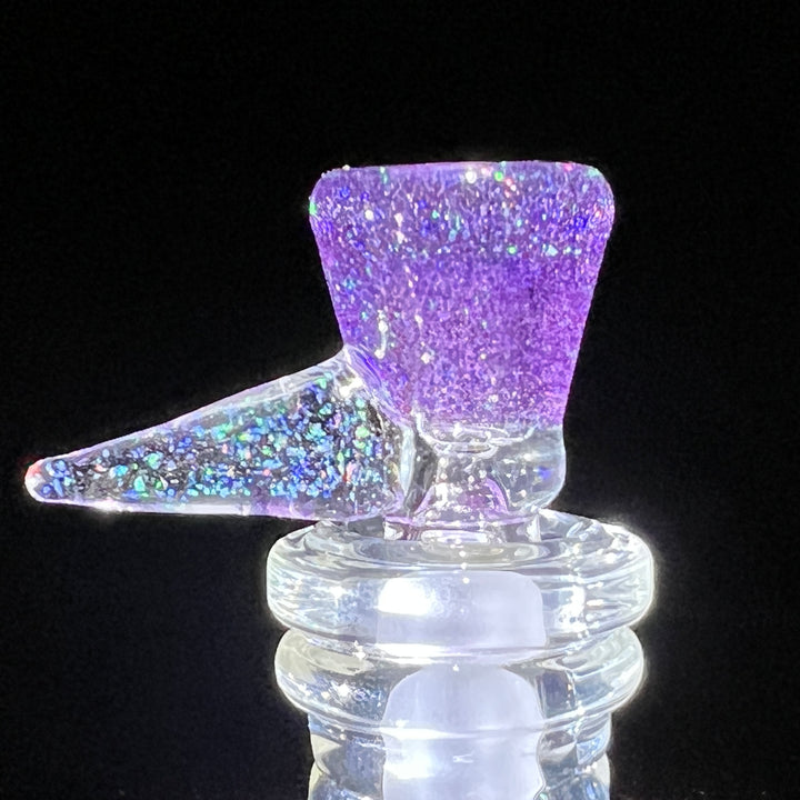 14mm Purple Crushed Opal Martini Pullslide Accessory Tako Glass   