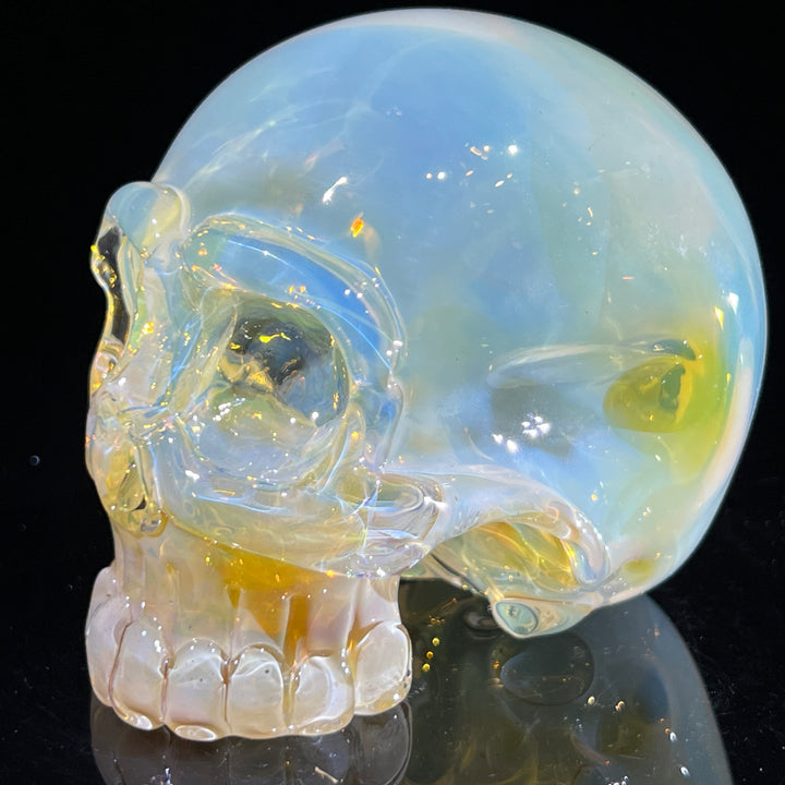 Glass Skull Pipe Glass Pipe Deviant Glass   