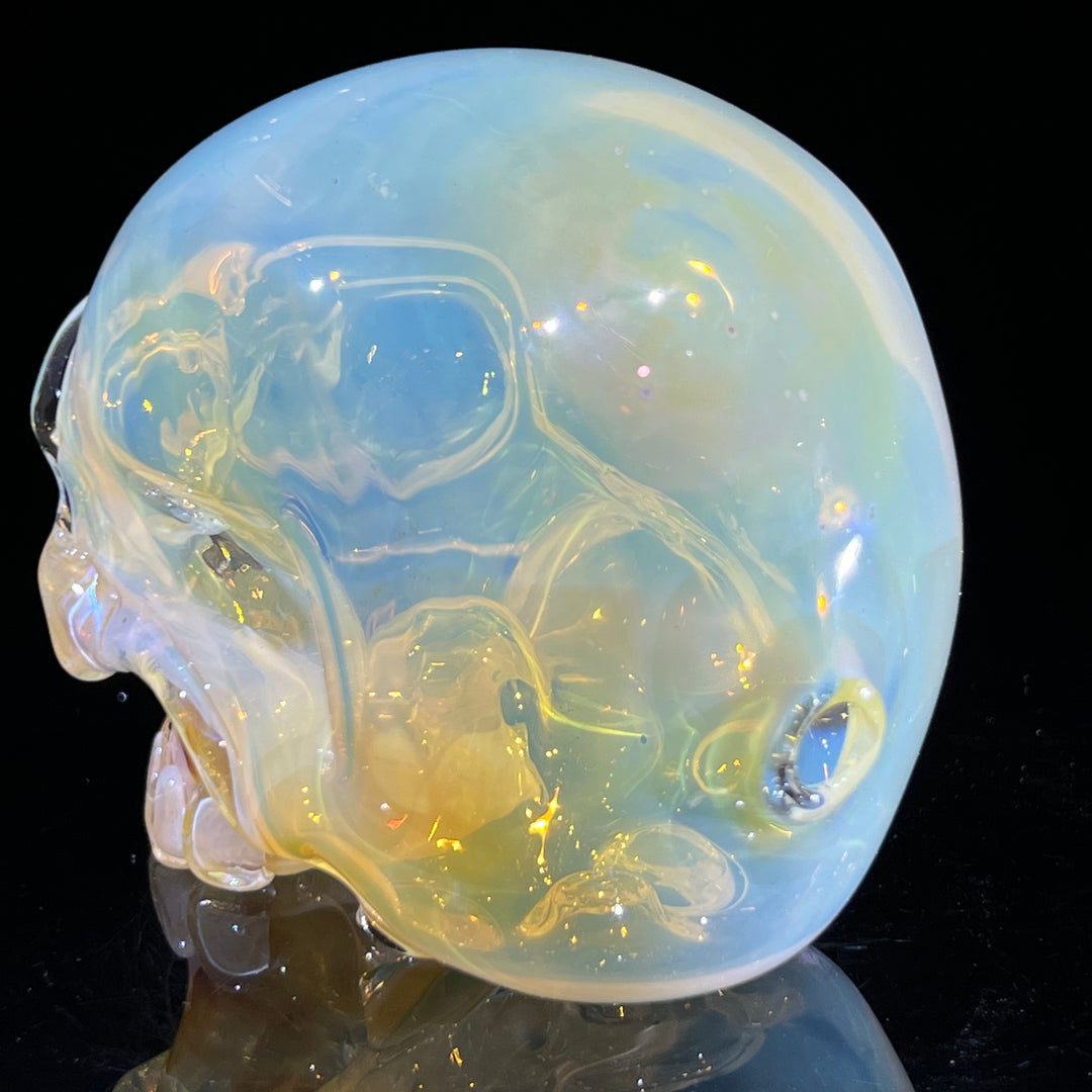 Glass Skull Pipe Glass Pipe Deviant Glass   