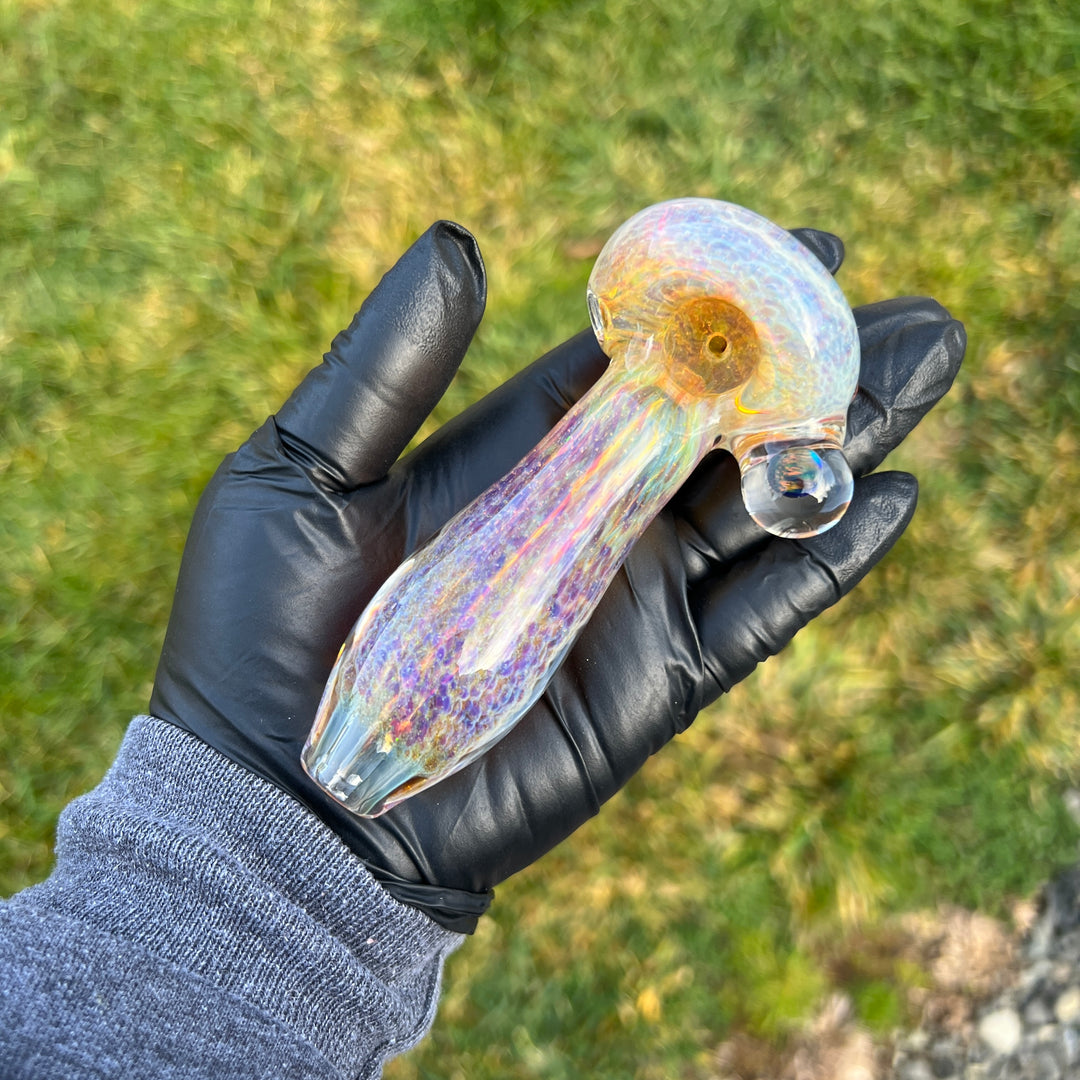 Purple Ghost Black Planet Opal Combo Glass Pipe Tako Glass   