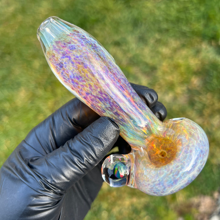 Purple Ghost Black Planet Opal Combo Glass Pipe Tako Glass   