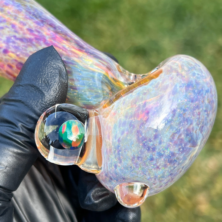 Purple Ghost Black Planet Opal Combo Glass Pipe Tako Glass   