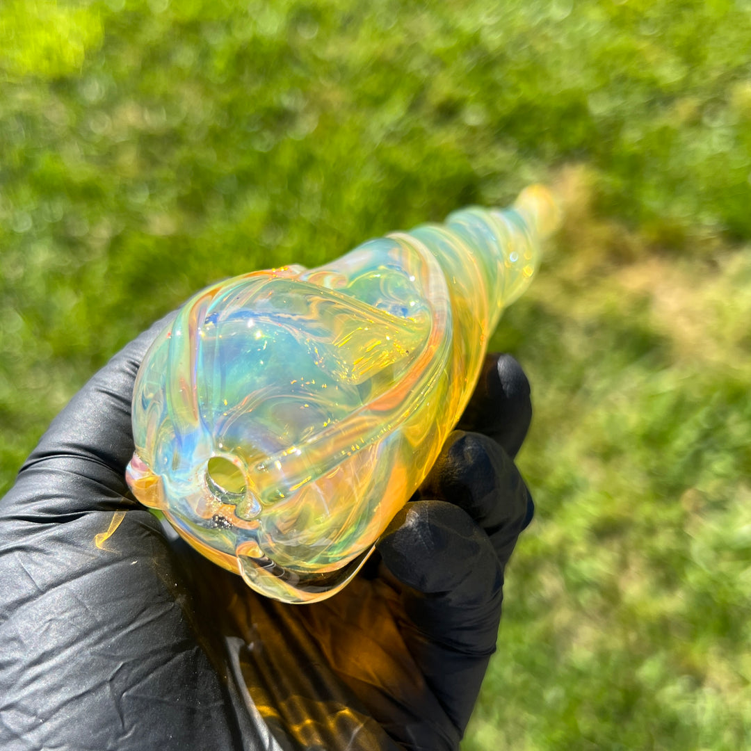 Unicorn Twist Pipe Glass Pipe Street Kitty Glass   