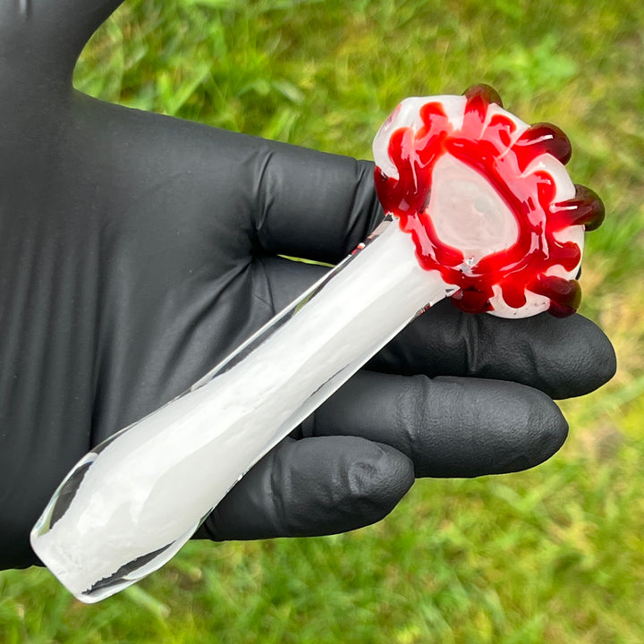 Blood Drip Pipe Glass Pipe Beezy Glass   