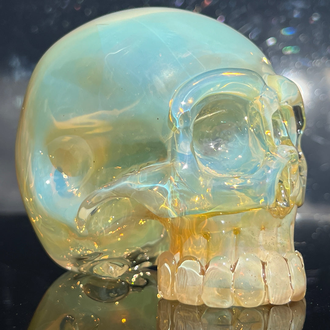 Glass Skull Pipe Glass Pipe Deviant Glass   