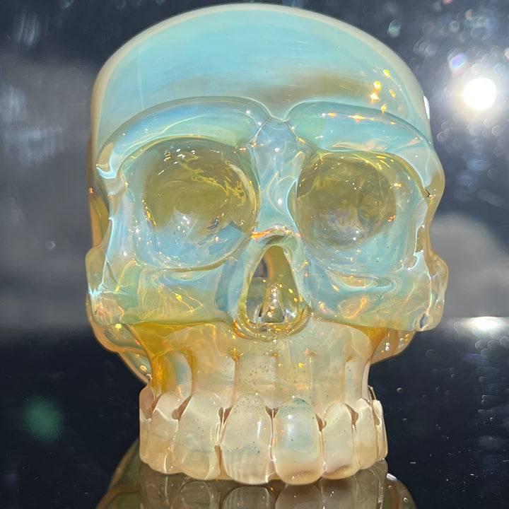 Glass Skull Pipe Glass Pipe Deviant Glass   