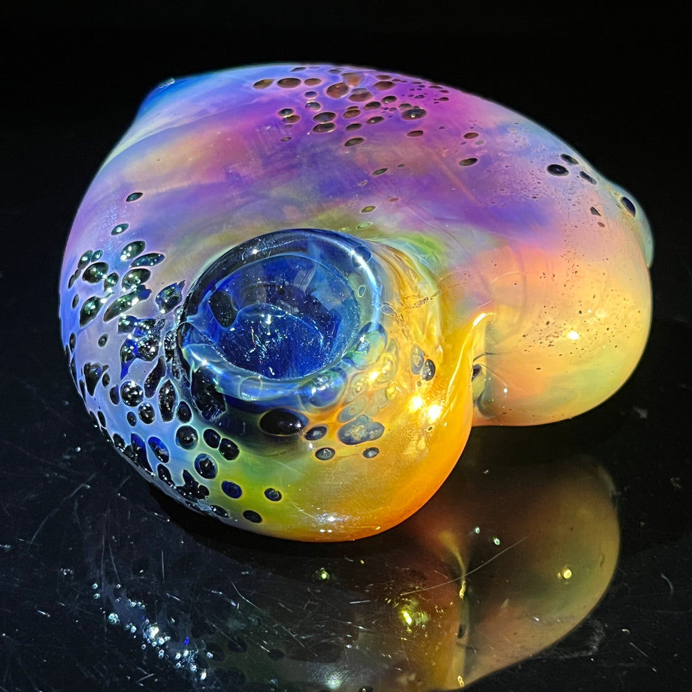 Abstract Watercolor Heart Pipe Glass Pipe Street Kitty Glass   
