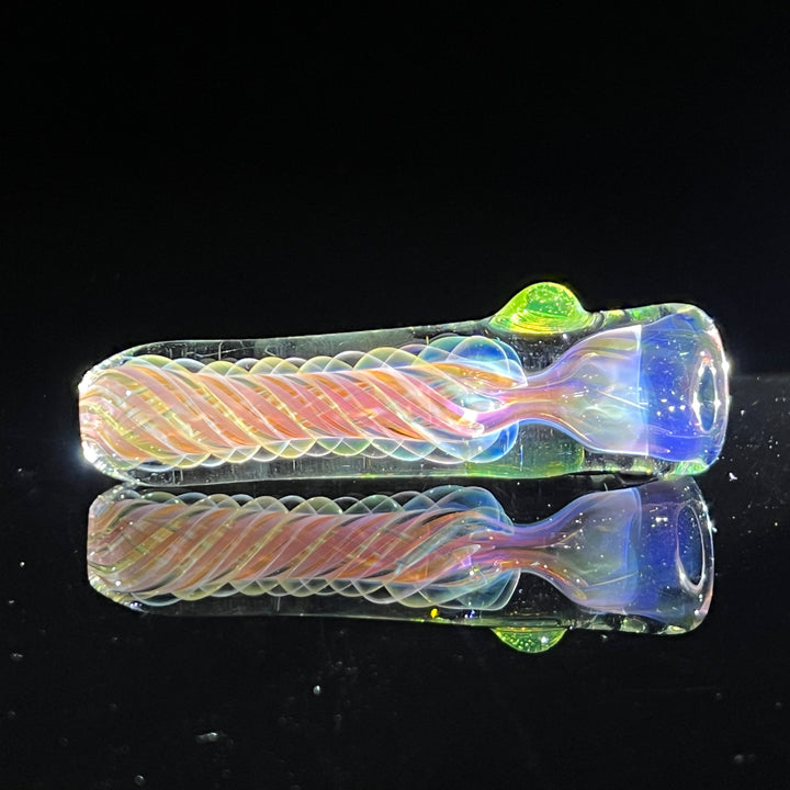 Thick Fume Chillum Glass Pipe Chuck Glass   