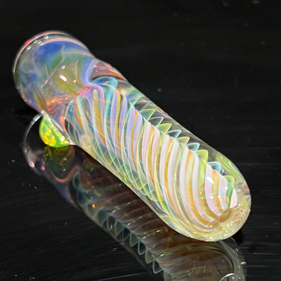 Thick Fume Chillum Glass Pipe Chuck Glass   