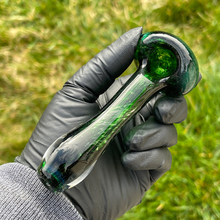 Experimental Jade Pipe Glass Pipe Beezy Glass   