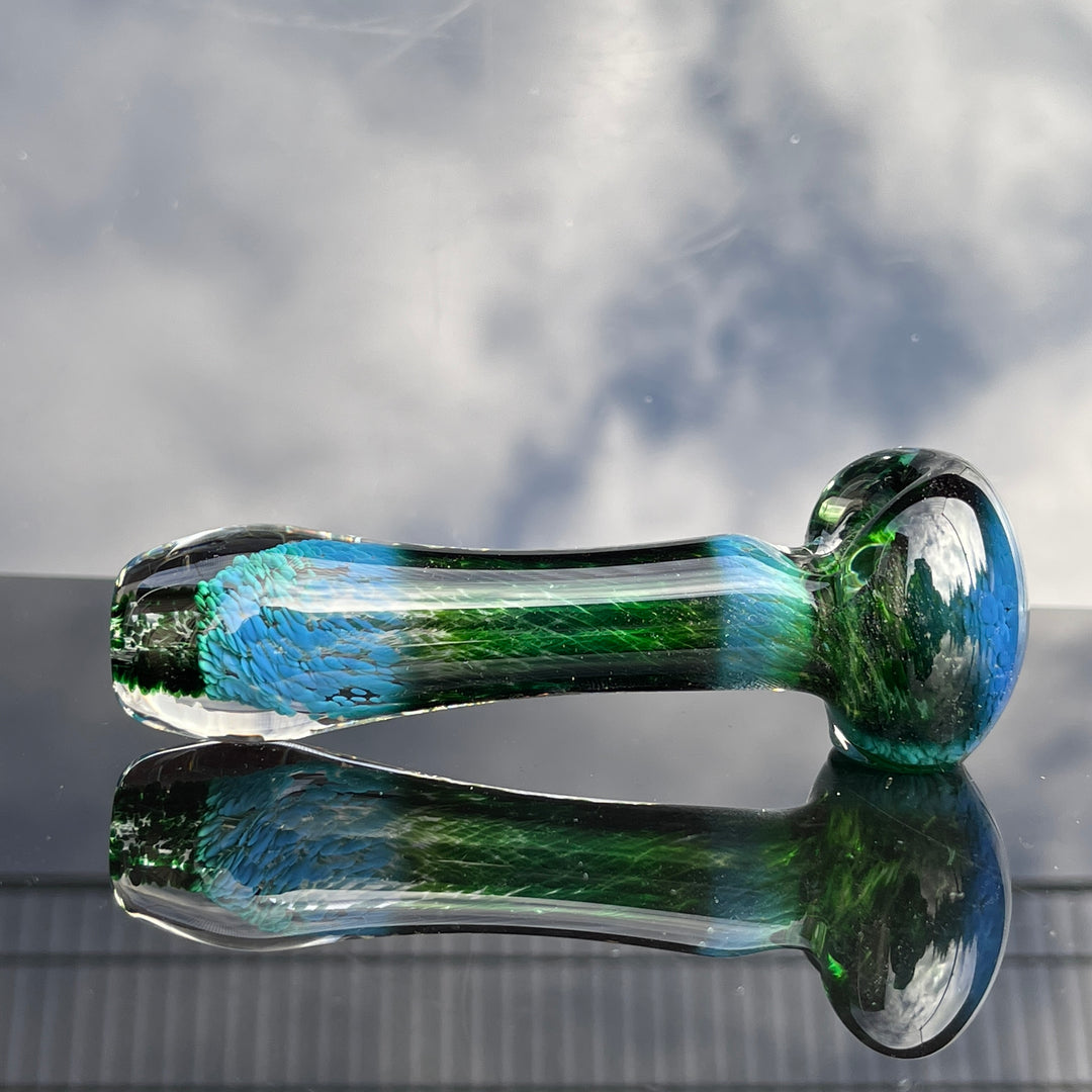 Experimental Jade Pipe Glass Pipe Beezy Glass   