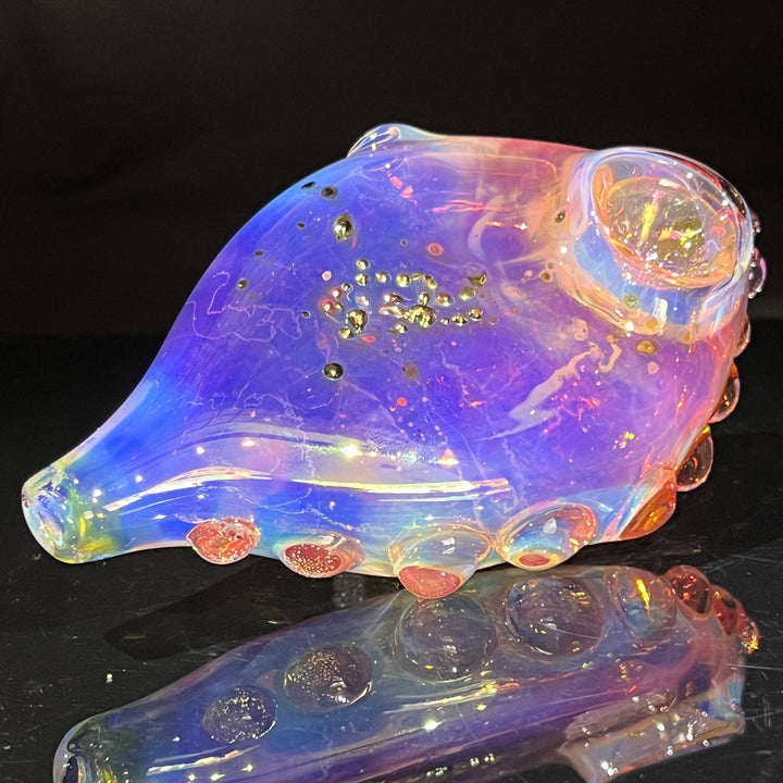 Flat Fish Bubble Glass Pipe Glass Pipe Street Kitty Glass   