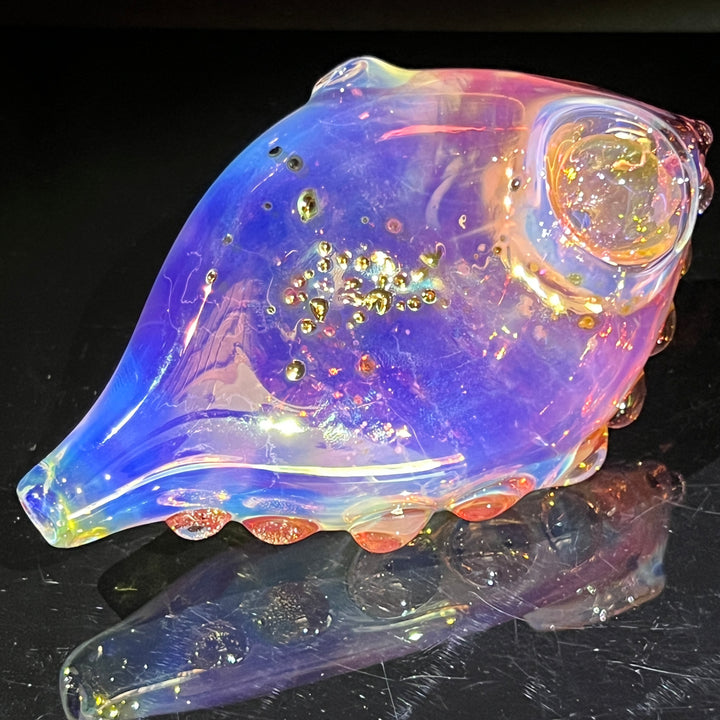 Flat Fish Bubble Glass Pipe Glass Pipe Street Kitty Glass   