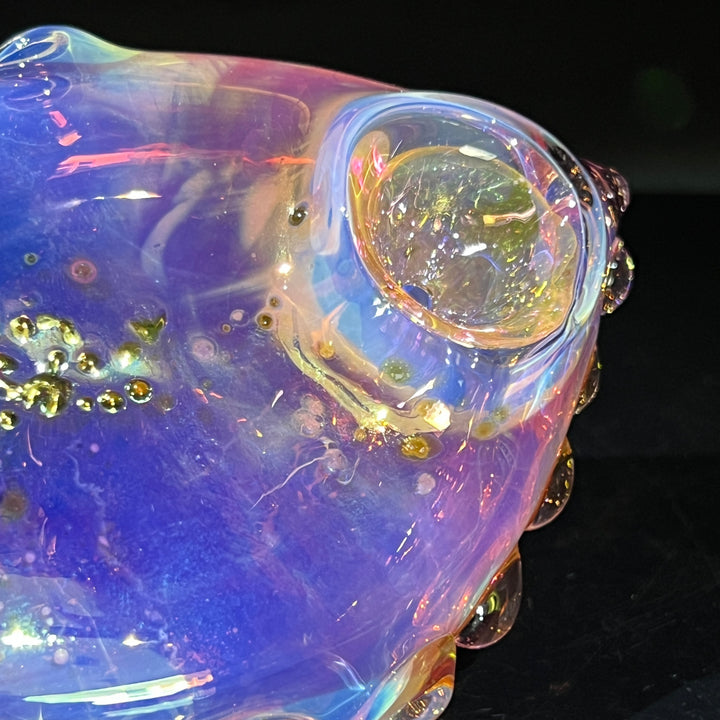 Flat Fish Bubble Glass Pipe Glass Pipe Street Kitty Glass   