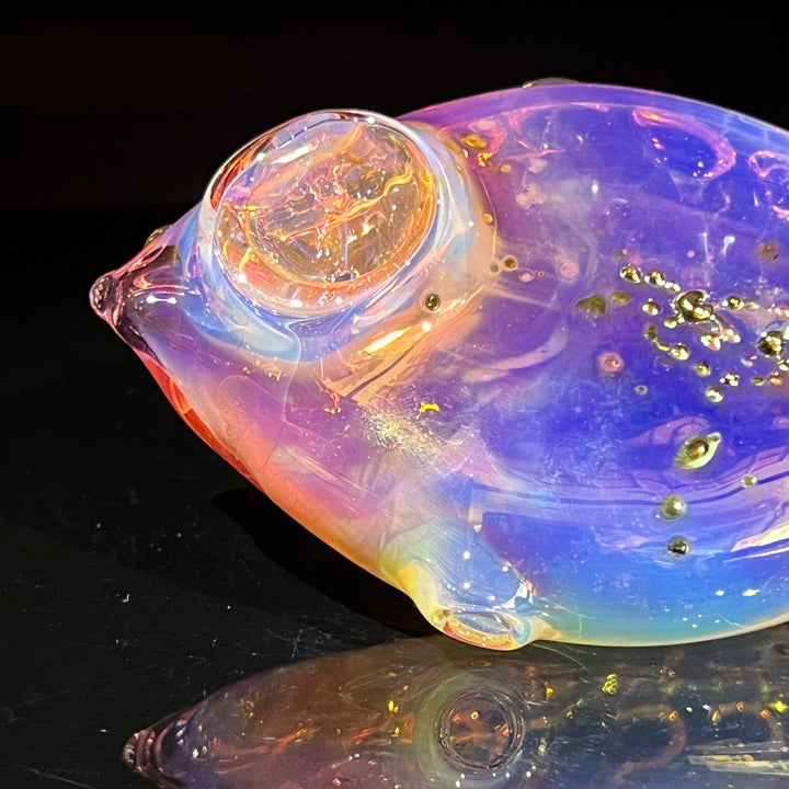 Flat Fish Bubble Glass Pipe Glass Pipe Street Kitty Glass   