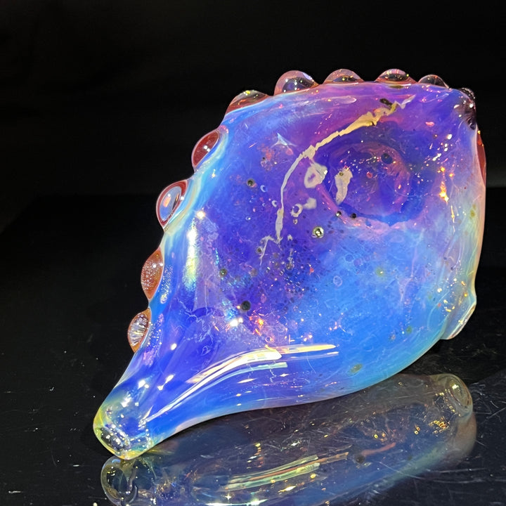 Flat Fish Bubble Glass Pipe Glass Pipe Street Kitty Glass   