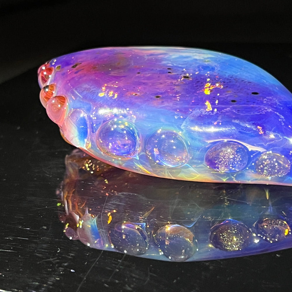 Flat Bubble Glass Pipe Glass Pipe Street Kitty Glass   
