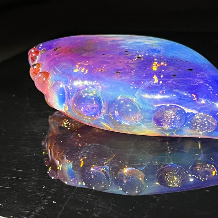 Flat Fish Bubble Glass Pipe Glass Pipe Street Kitty Glass   