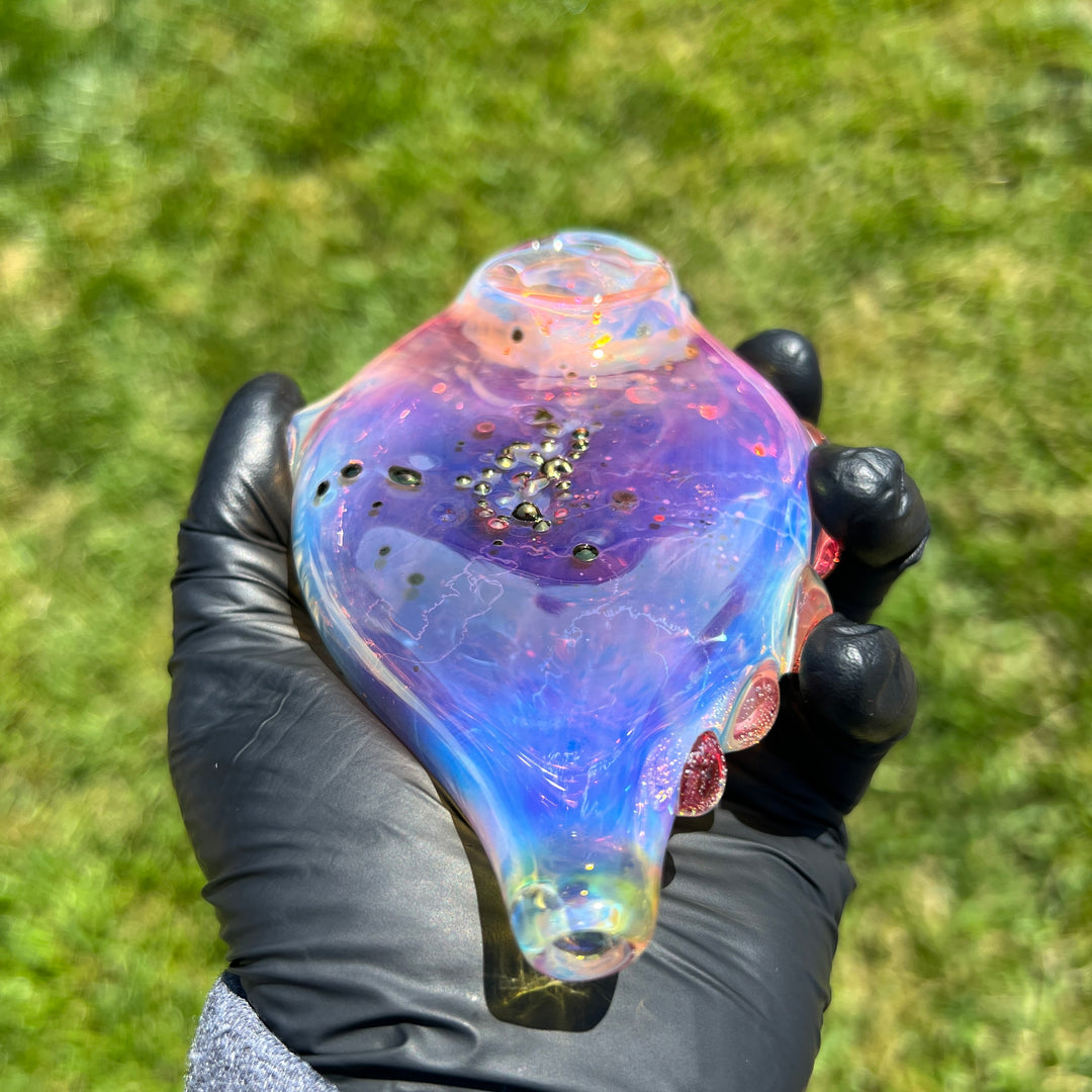 Flat Fish Bubble Glass Pipe Glass Pipe Street Kitty Glass   