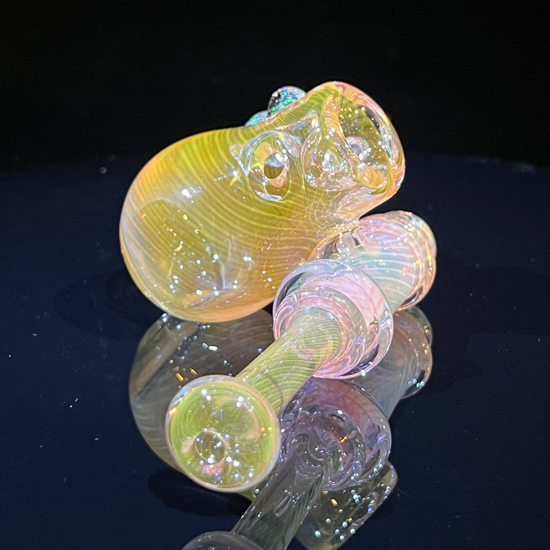 Gold Fumed Sidecar Pipe Glass Pipe Sugar Shack   