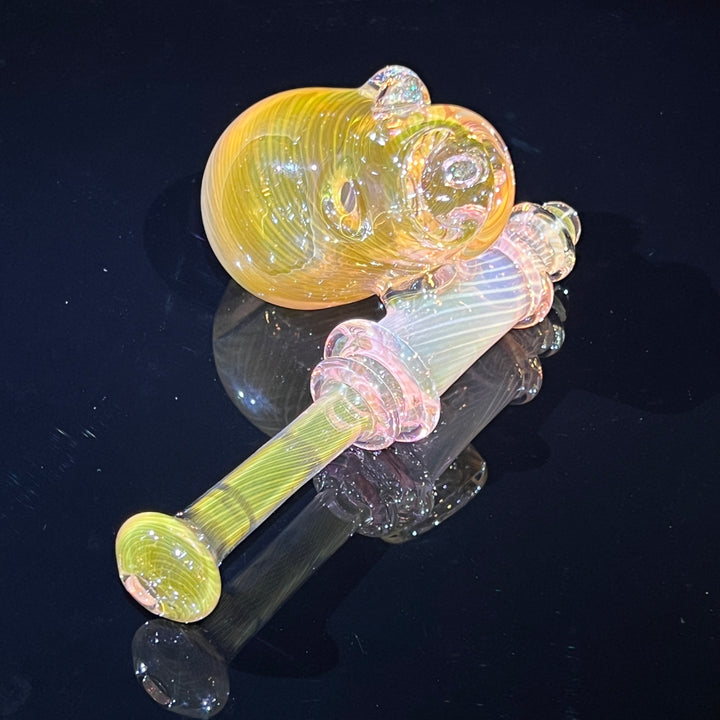 Gold Fumed Sidecar Pipe Glass Pipe Sugar Shack   