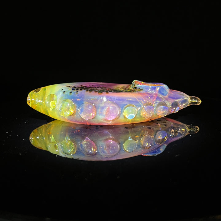 Flat Fish Bubble Glass Pipe Glass Pipe Street Kitty Glass   