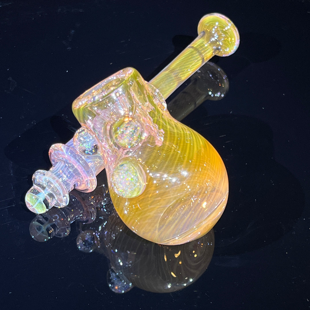 Gold Fumed Sidecar Pipe Glass Pipe Sugar Shack   