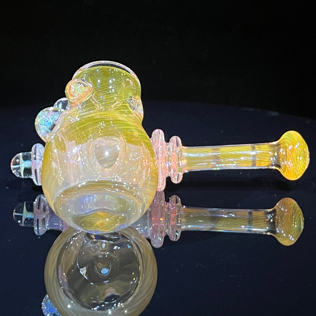 Gold Fumed Sidecar Pipe Glass Pipe Sugar Shack   