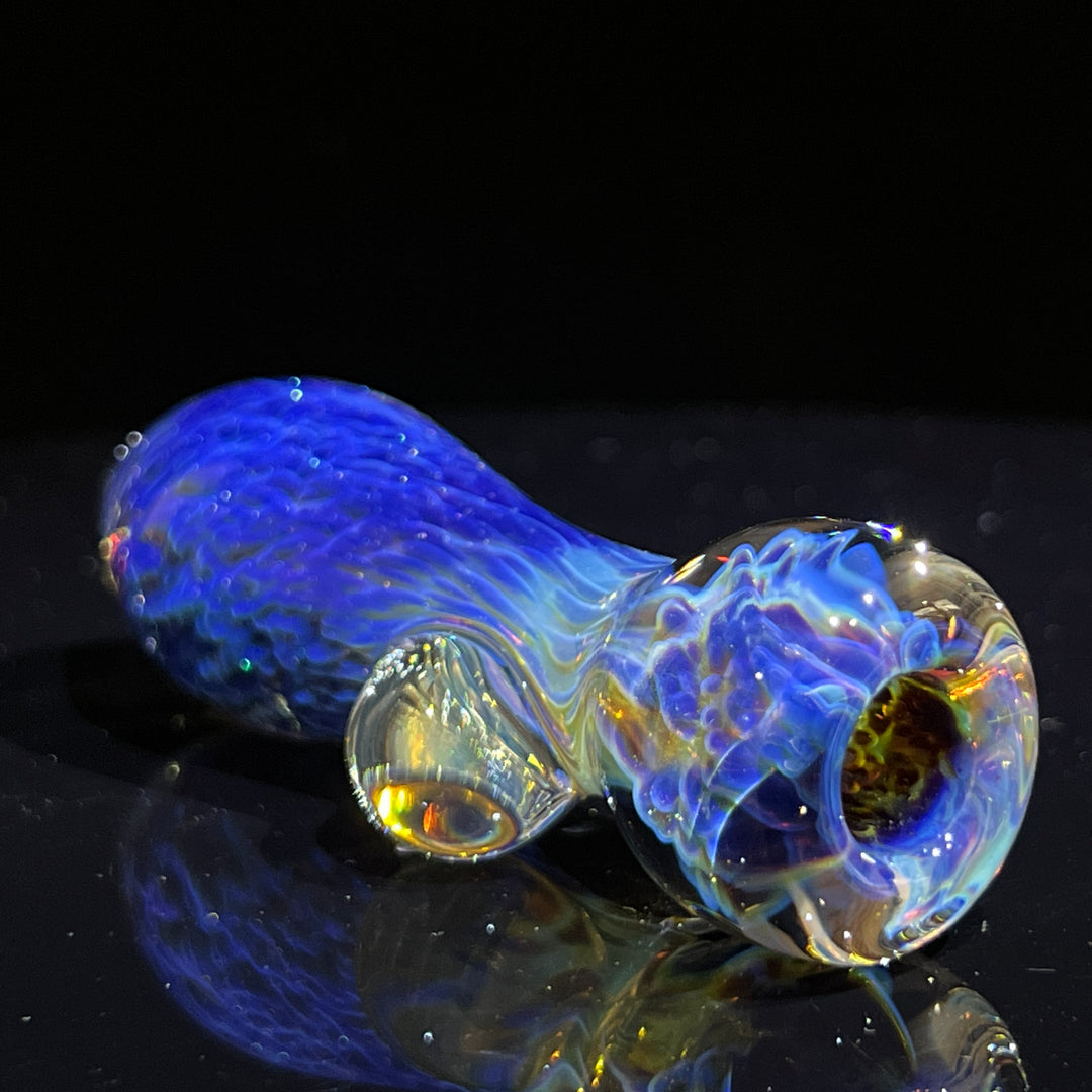 Purple Nebula Chillum Glass Pipe Tako Glass   