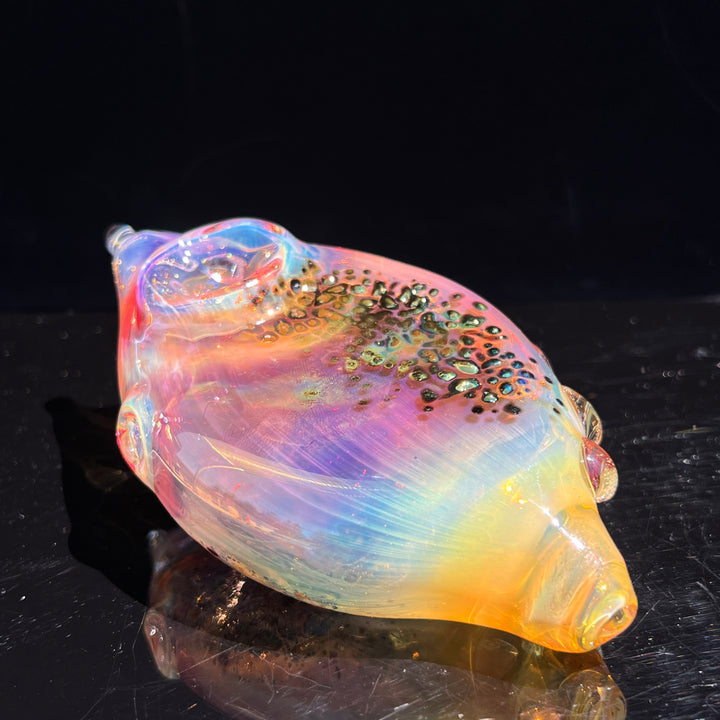 Flat Fish Bubble Glass Pipe Glass Pipe Street Kitty Glass   