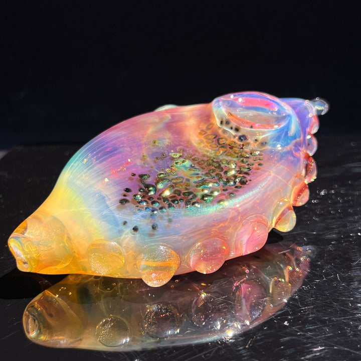 Flat Fish Bubble Glass Pipe Glass Pipe Street Kitty Glass   